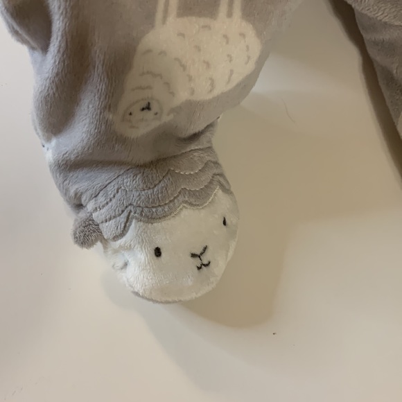 Carter’s Newborn Baby Boy Snowsuit Coat w/ Lamb Print - Picture 3 of 3